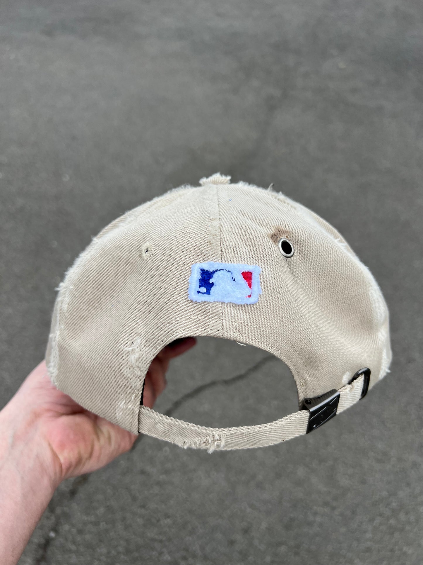 Second Syndicate Customized New Era Cap Beige