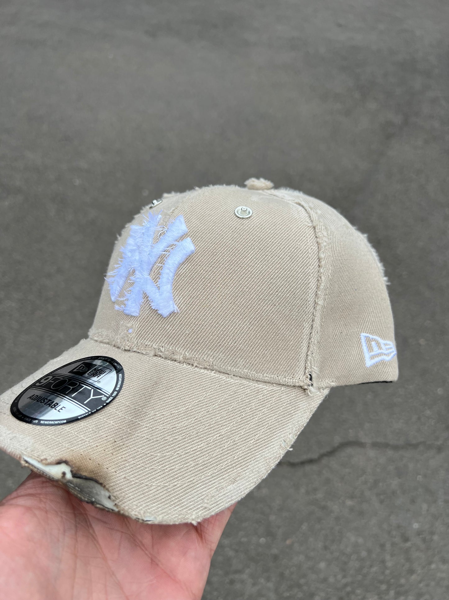 Second Syndicate Customized New Era Cap Beige