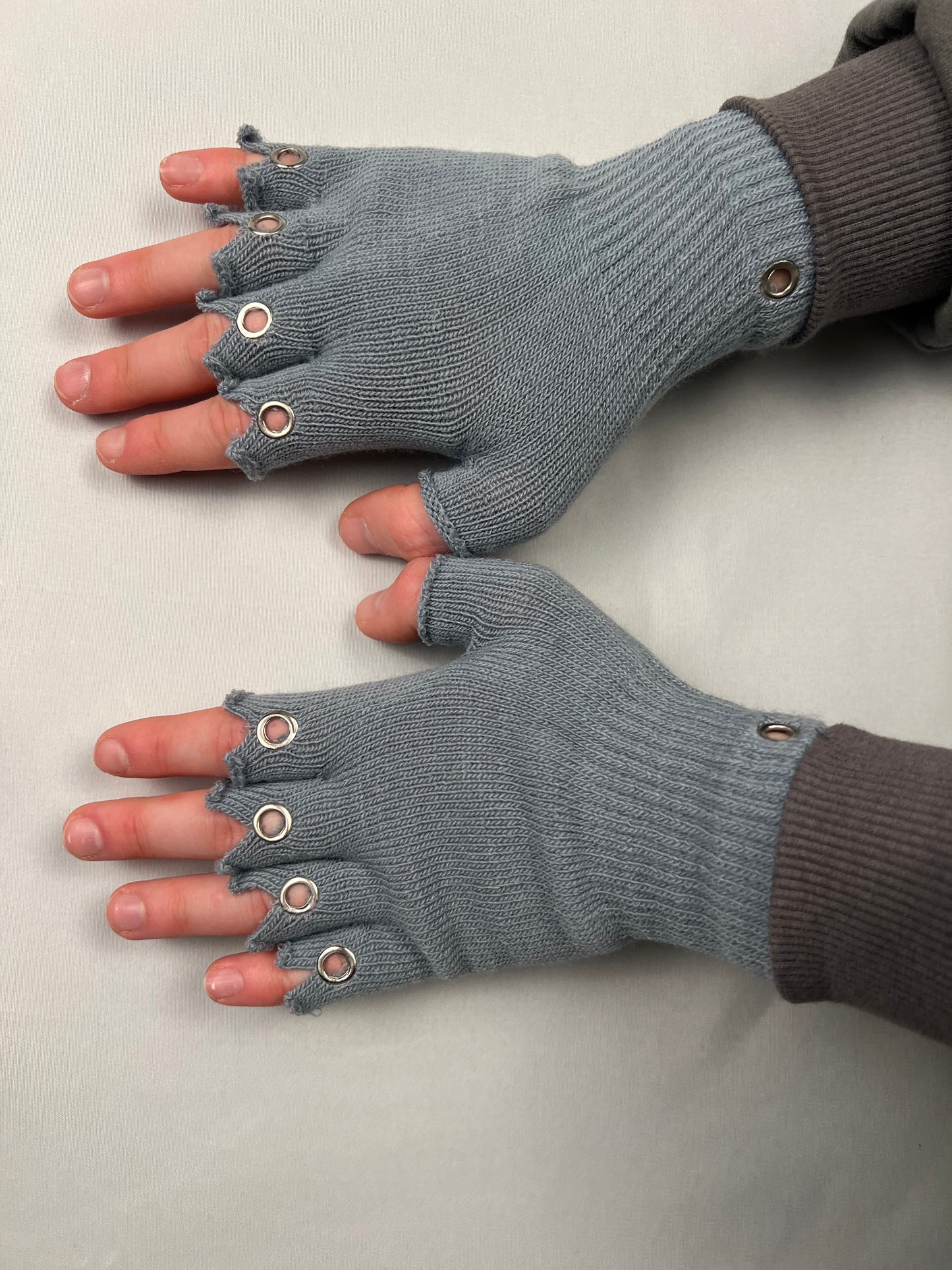 Gray Gloves