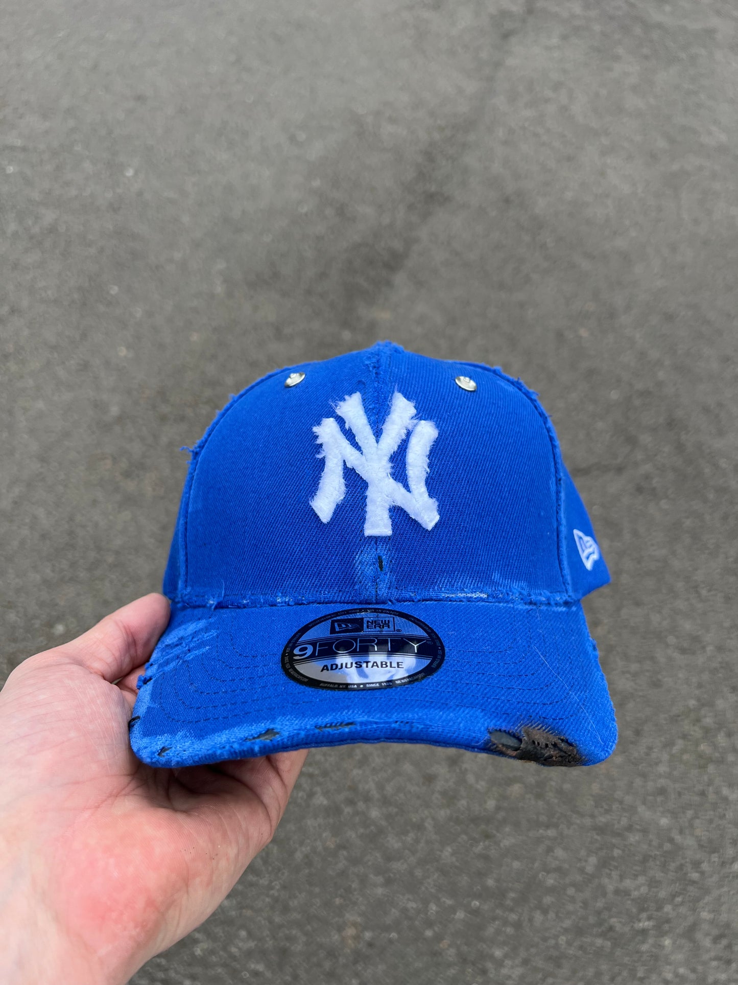 Second Syndicate Customized New Era Cap Blue