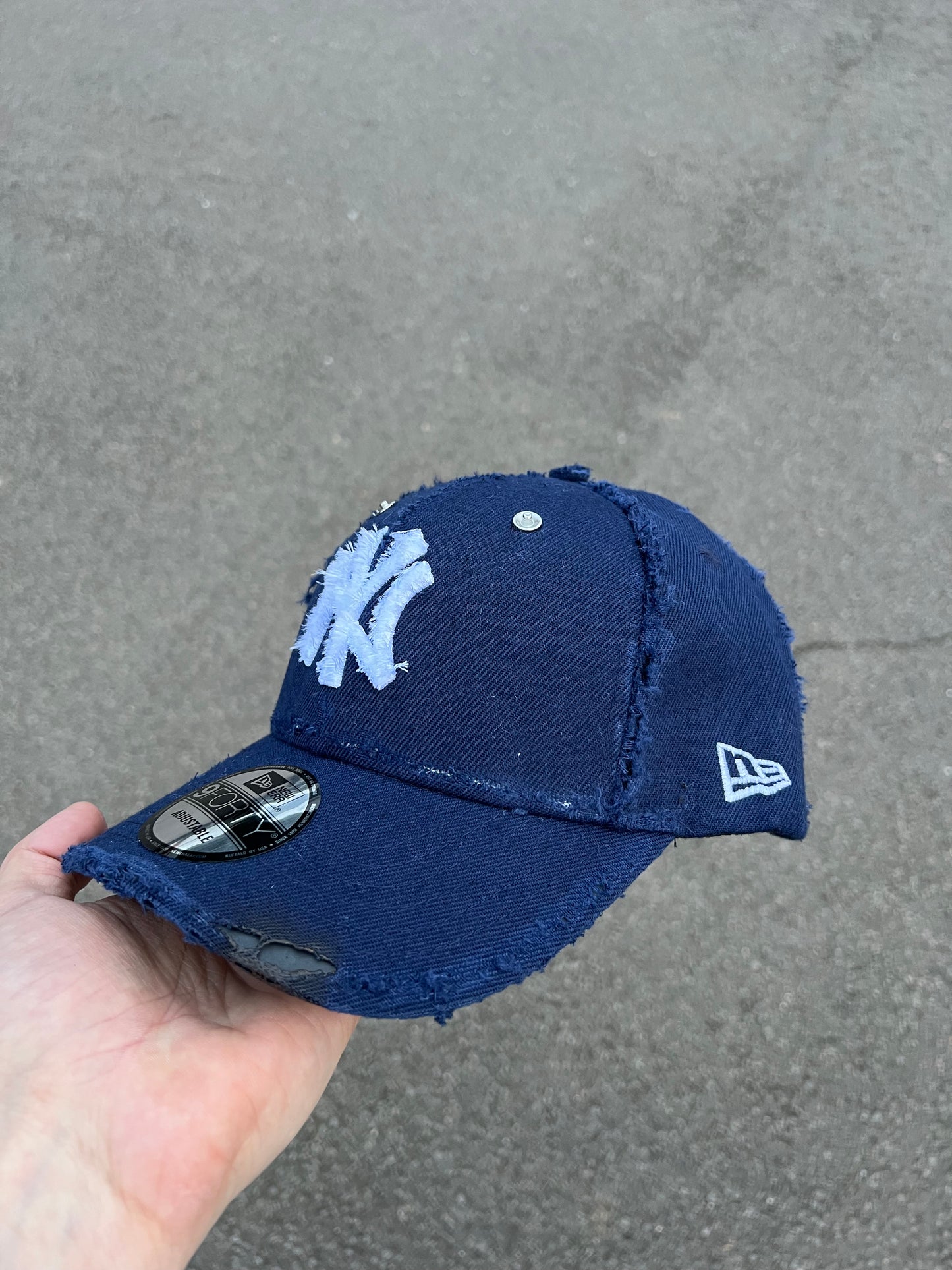 Second Syndicate Customized New Era Cap Navy